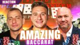 Stevewilldoit Mission to pay Vitaly's Debt! Dana White to the rescue #baccarat #vegas #reaction