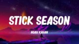 Stick Season – Noah Kahan (Lyrics)