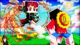 Surviving in ONE PIECE as a DEMON SLAYER!?! | Minecraft [Modded]