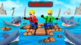 Surviving on a Raft with Jelly In LEGO Fortnite!