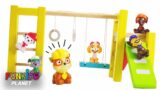 Swinging to the Rescue: Paw Patrol's School Adventure on the Swing Set