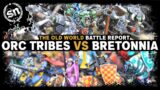 *THE OLD WORLD* Orc & Goblin Tribes vs Kingdom of Bretonnia – The Old World (Battle Report)