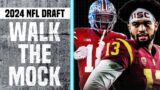THREE ROUND 2024 NFL Mock Draft w/ TRADES | Walk The Mock