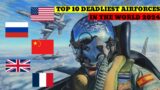 TOP 10 DEADLIEST AIR FORCES IN THE WORLD 2024