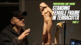 Terracotta Sculpting Tutorial: Creating a Classical Female Figure – Part 2: Proportions and Detail