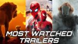 The Top 10 Most Watched Movie Trailers Of ALL TIME!!! (24 Hours)