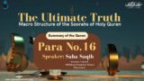 The Ultimate Truth | Para#16 | Saba Saqib | #Ramadan #quran #QuranSummary