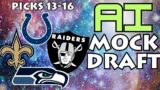 This Draft Pick Would RUIN The Las Vegas Raiders! – AI Mock Draft