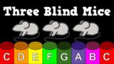 Three Blind Mice – Boomwhacker Play Along