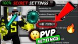 Top 10 Best PvP Settings For Minecraft Pocket Edition !! | MCPE PvP tutorial ||