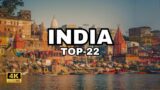Top 22 Places to Visit in India | Travel Video