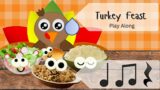 Turkey Feast ::Clap quarter and eighth notes:: Elementary Thanksgiving Music Play Along