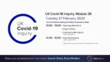 UK Covid-19 Inquiry – Module 2B Hearing PM – 27 February 2024