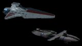 Venator Fleet VS Munificent Fleet (Star Wars Empire at War: Fall of the Republic)