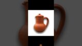 Village Decor Handmade Terracotta Clay Classic Water jug 2 Liter | amazon #amazon #shorts #ytshorts