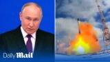 Vladimir Putin threatens to nuke the West and accuses NATO of ‘preparing to strike’ Russia
