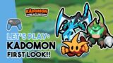 We Got This NEW Auto Battling Monster Taming Game Early! | Kadomon: Hyper Auto Battlers Showcase!