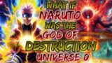 What If Naruto Was The God Of Destruction Of Universe 0