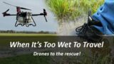 When Tractors Can't Travel – Agri Drones To The Rescue