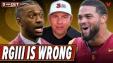 Why RGIII is DEAD WRONG about Caleb Williams, Chicago Bears & Justin Fields | 3 & Out