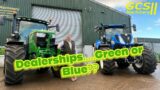 Why is the GCS Hire fleet turning Blue………John Deere Vs New Holland