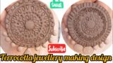 how to making terrocotta jewellery two different designs for clay #terracotta#indianjewellery #viral