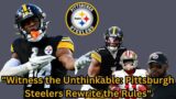 "Against All Odds: Pittsburgh Steelers' Incredible Journey to Victory"