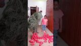 red cup Funny prank try not to laugh ghillie suit troublemaker bushman chucky bhoot wala #shorts