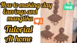 terrocotta jewellery pendant tutorial for beginners at home #terracotta #viral #india #indiancultur