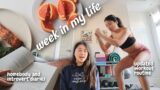 week in my life | fitness routine update, book mail + getting ARCs, facetime vibes