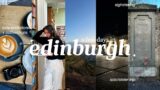 wholesome days in edinburgh | solo/sister travel, cute bookstore & sightseeing