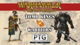 #008 Tomb Kings of Khemri vs. Warriors of Chaos | Warhammer The Old World | Battle Report