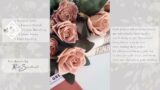 12 Terracotta Wedding Flower Stems | Hand-Dyed Color Match Dozen Silk Flowers Matching Birdy Grey