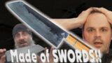 $1500 Chef Knife Made from Broken Swords