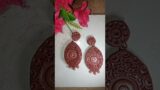 Terracotta clay jewel's making #thanjavurselvikitchen1866