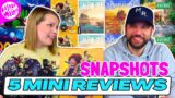 5 Mini Board Game Reviews | Board Game Snapshots