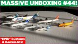8 MODEL GEMINIJETS UNBOXING! | Massive Unboxing #44