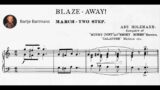 Abe Holzmann – Blaze Away! (1901)
