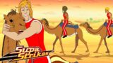 Action Heroes or Soccer Stars? Supa Strikas' Desert Showdown! | Supa Strikas Soccer Cartoon