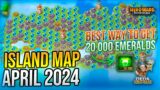 April island map event. Best reward, get 20 000 emeralds in Hero-Wars: Dominion Era.