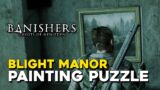 Banishers Ghosts Of New Eden Blight Manor Painting Puzzle Solution
