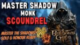 Be the Master of the Shadows! Fighter Monk Build for Baldur's Gate 3. Teleport GOD (Full 1-12 GUIDE)