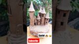 Beautiful miniature mud house design #clayhouse #mudhouse #craft