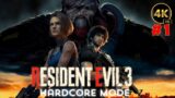 CARLOS SAVE JILL VALENTINE- RESIDENT EVIL 3: (Hardcore Mode) PS-5 Game play ||Part-1||