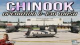 CH47D Tanker Chinook Rains Water From The Sky To Wash C-130 Fleet! Microsoft Flight Simulator Xbox