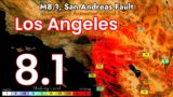 California: 8.1 Earthquake in Real Time!