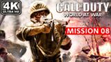 Call of Duty World At War Mission 08 Blood and Iron Gameplay Walkthrough No Commentary 4K UHD #cod