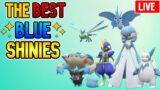 Catching EVERY Blue Shiny in Pokemon Violet! (Live) (Push to 1k)