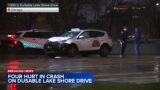 Child among 4 hurt in crash on DuSable Lake Shore Drive near Museum Campus: Chicago fire officials