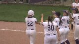 Clay City softball beats Riverton Parke